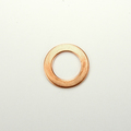 Ags Accufit Oil Drain Plug Gasket Copper M14 - One Gasket ODPX-65268